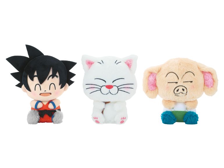 Nouveaux adorables jouets en peluche de personnage de Dragon Ball bientôt disponibles !